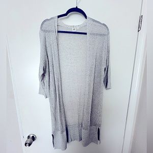 Gap - Semi-Sheer Grey Cardigan